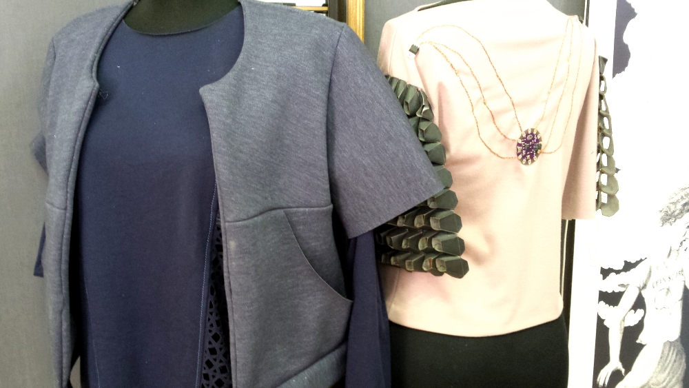 Laser cut textiles, and wearables, at WeMake